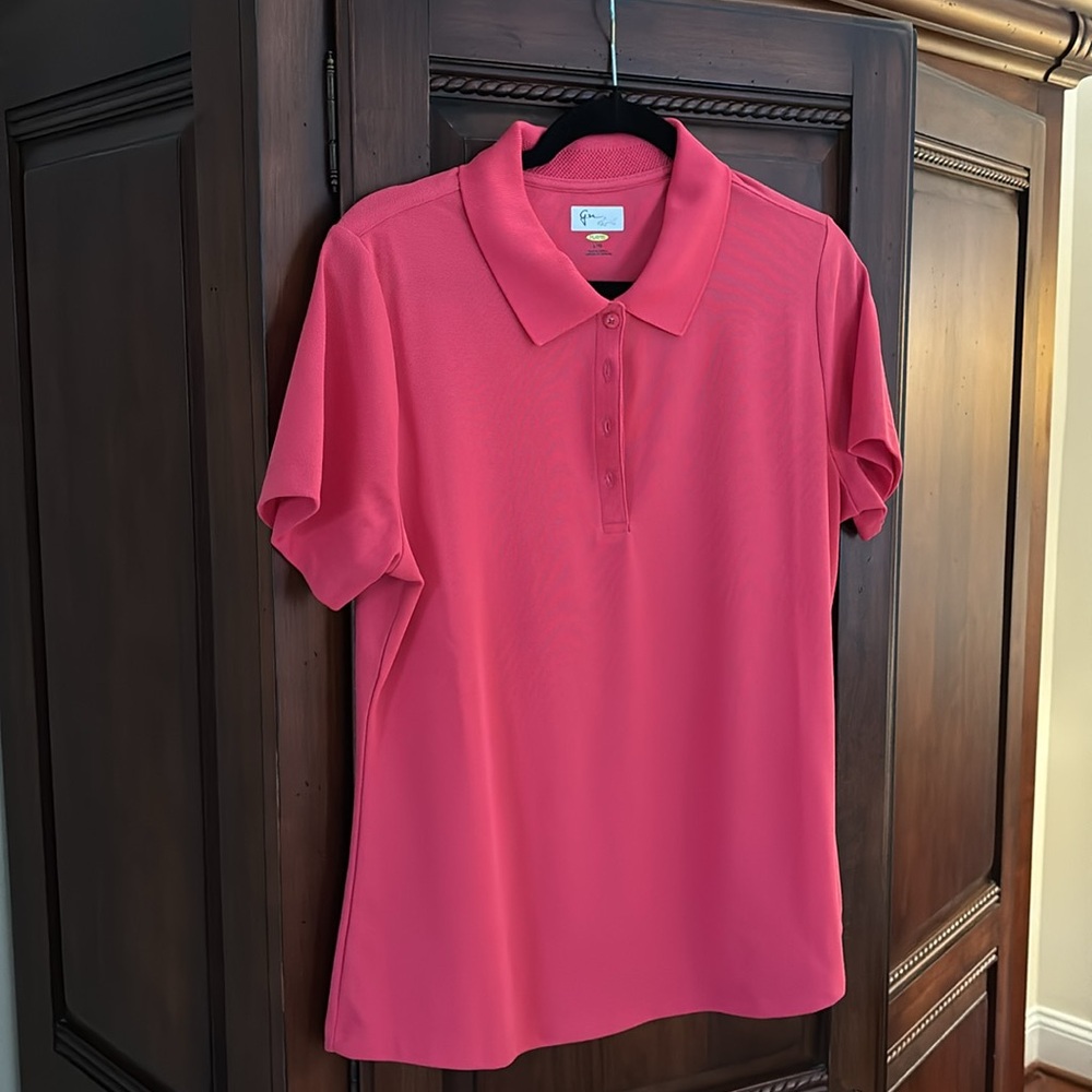 Greg Norman Women’s Polo Shirts LOT of 3 Large - Picture 2 of 4